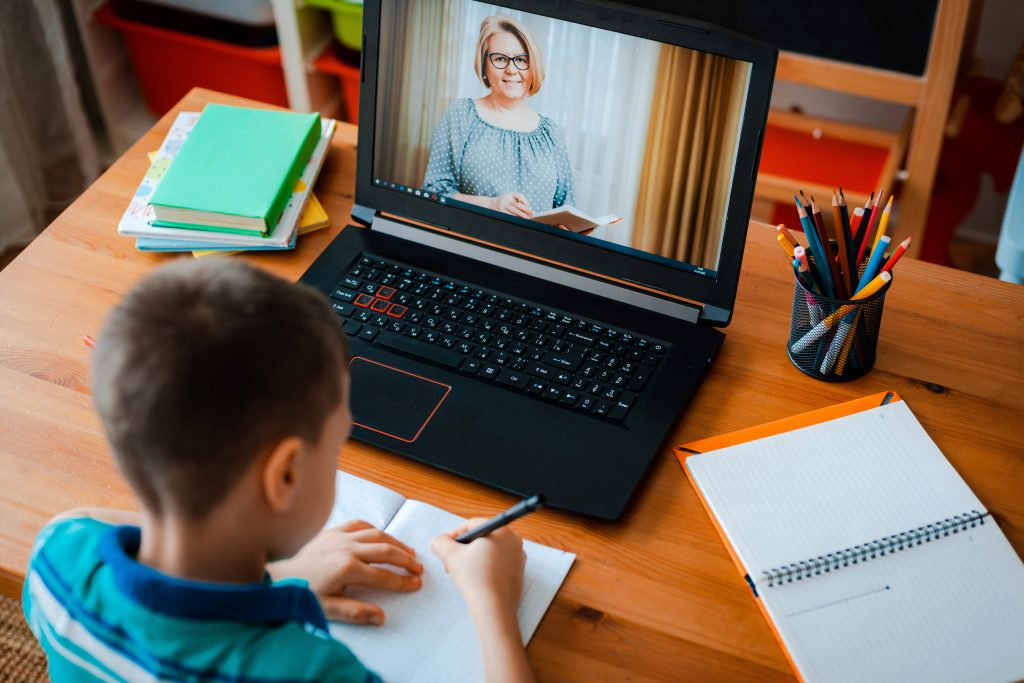 little kid computer teacher in screen little kid computer teacher in screen